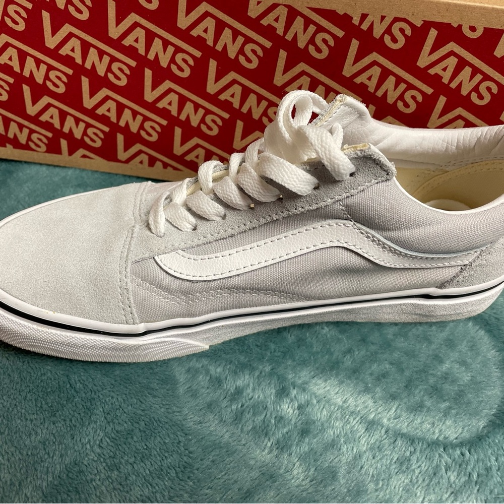 Vans Old Skool Gray Dawn/True White